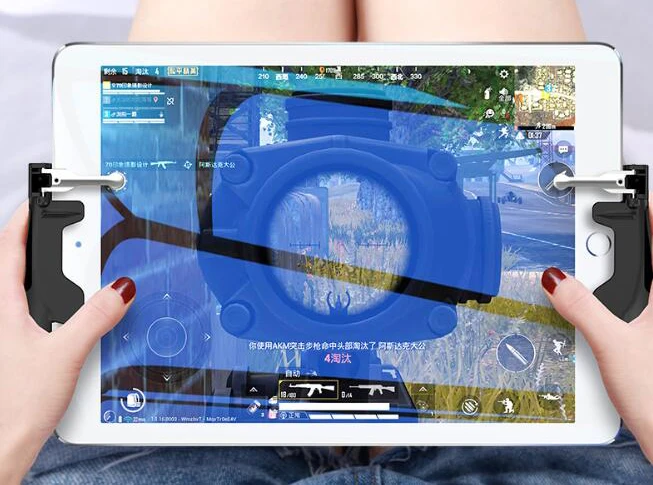

For H7 Tablet Game Controller Joystick Trigger Gamepad Handle For PUBG Phone Model For iPad Android/iOS Smartphone Tablet