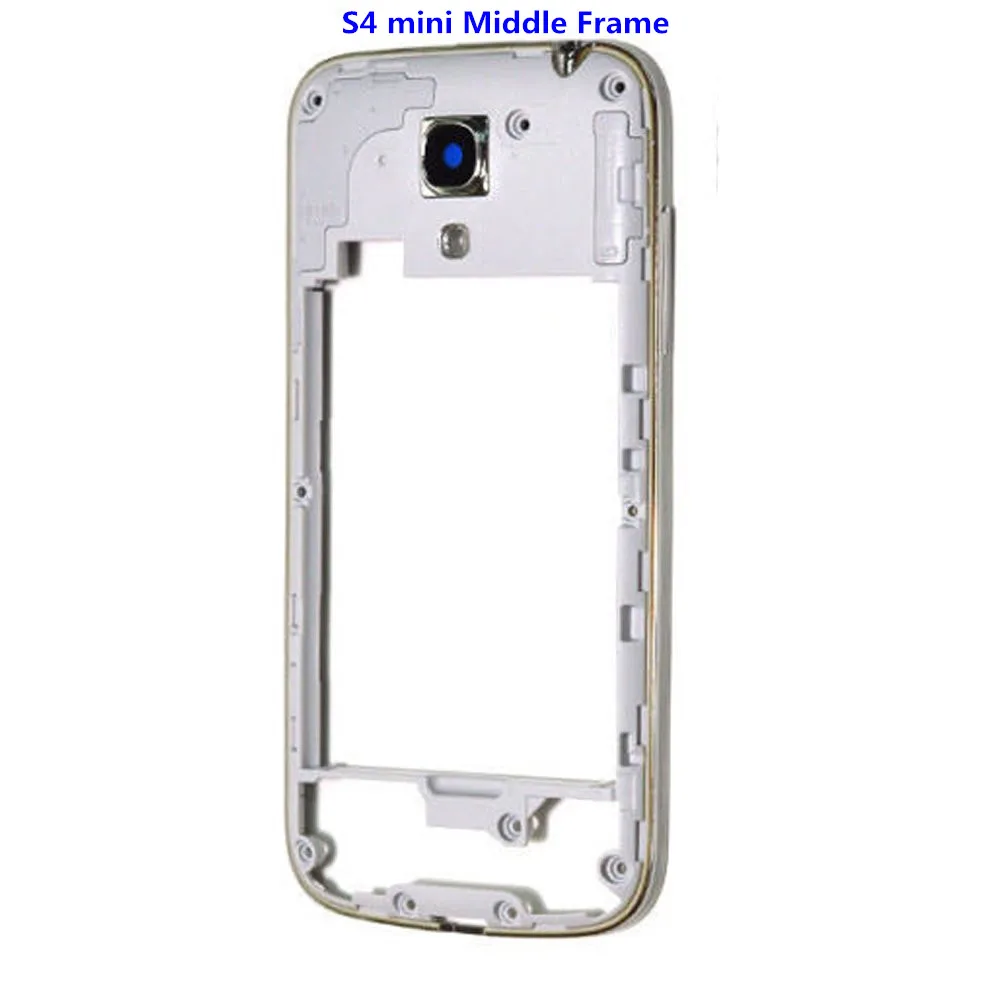 

New Mid Frame For Samsung Galaxy S4 mini i9190 i9192 i9195 Middle frame bezel Housing Case Cover Replacement Part