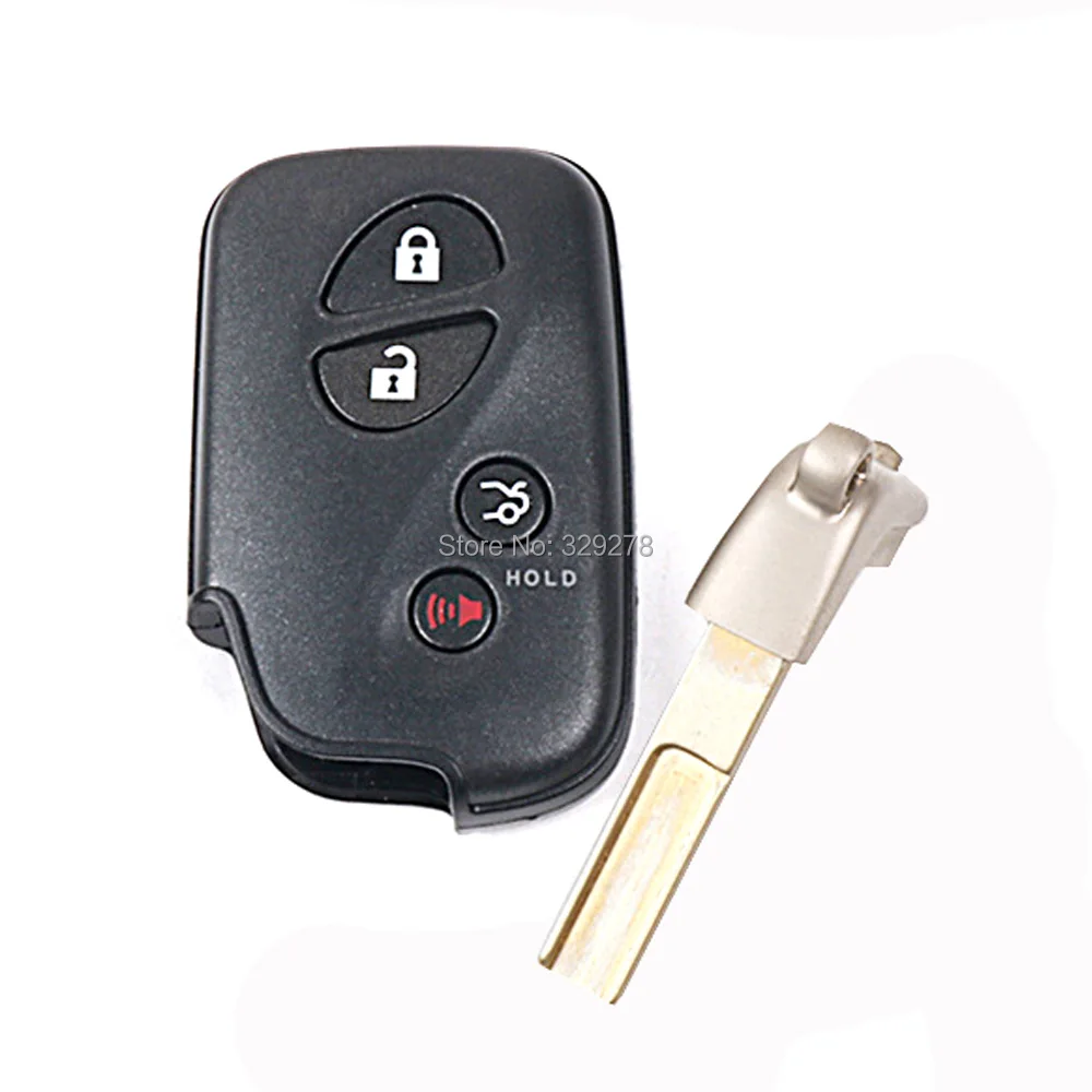 5 шт./лот Замена ключи от машины 4 кнопки дистанционного Smart Key Shell для Lexus ES350 GS350 GS450h IS250 IS350 LS460 ключ крышка - Цвет: new style blade (C)