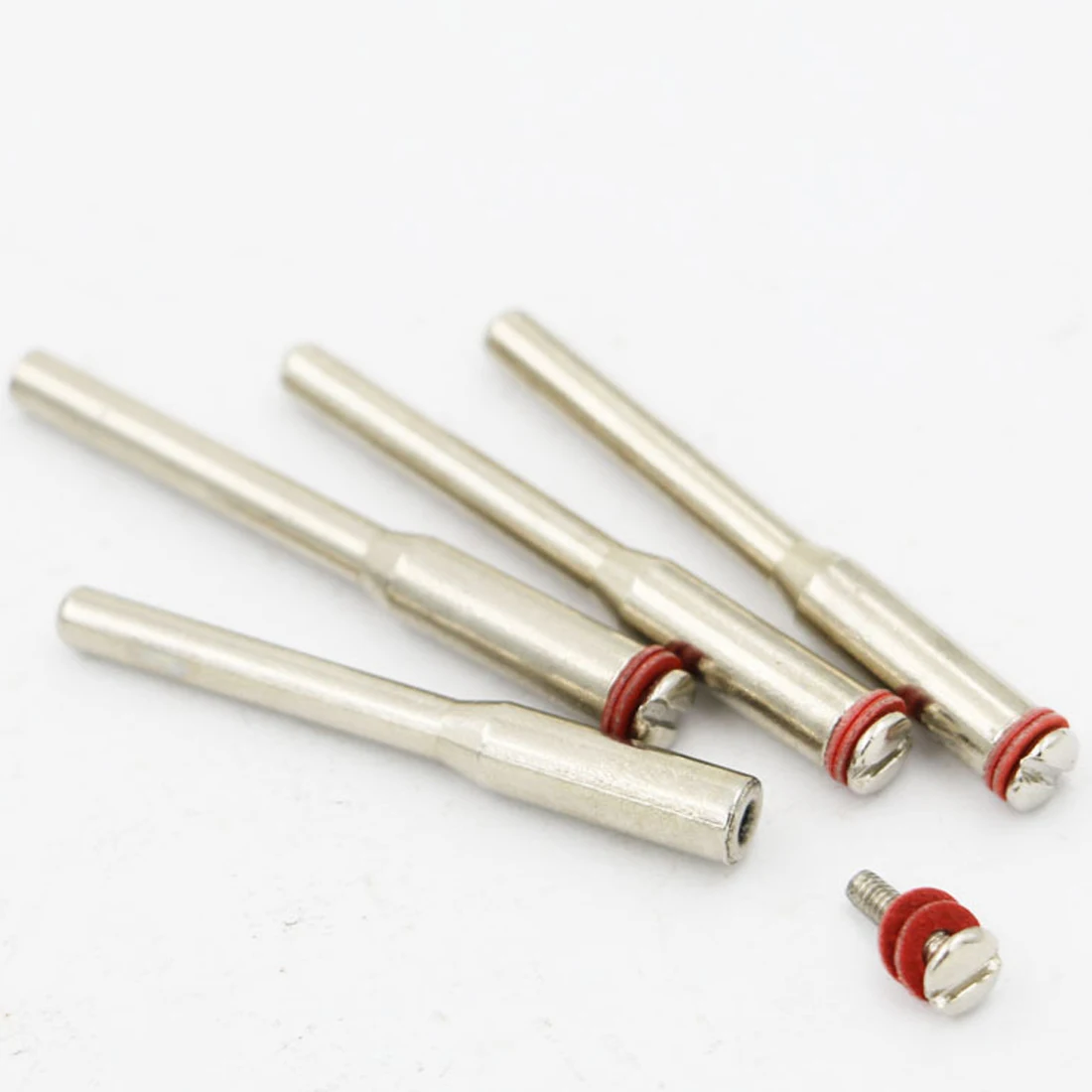 

Good 10Pc 3.175mm Miniature Clamping Connecting Lever Polishing Wheel Mandrel Cutting Wheel Holder for Rotary Tool