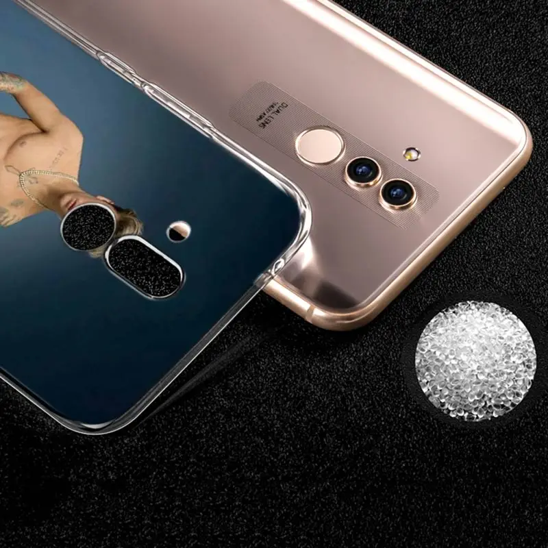 Transparent Soft Silicone Phone Case Justin bieber for Huawei Mate 20 10 Pro Lite Mate 20 Lite