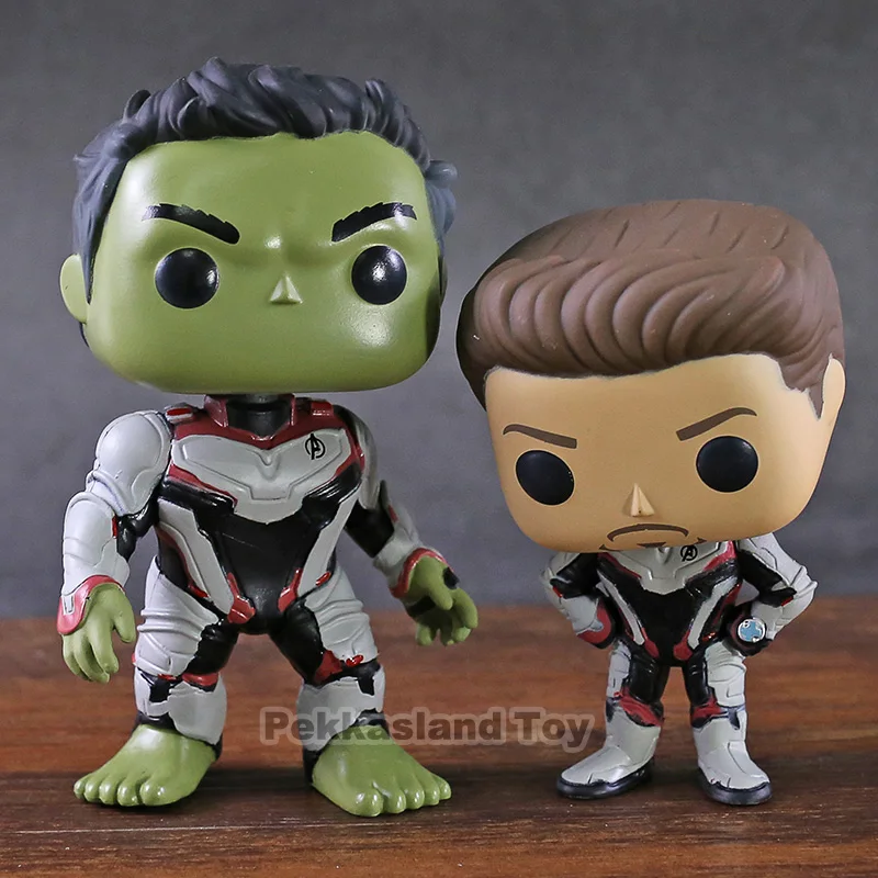 Мстители 4 эндмейд Tony Stark 449/Халк 451/Тор 452/черная овда 454 Q версия ПВХ фигурка модель игрушки