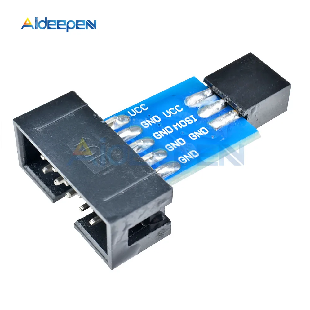 10 шт. Стандартная плата адаптера для ATMEL STK500 AVRISP USBASP ISP | Инструменты