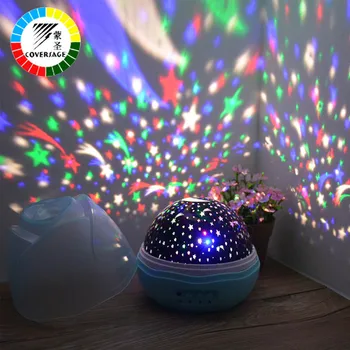 

Coversage Night Light Projector Rotating Starry Sky Star Master Spin Romantic Led USB Lamp Projection Children Kids Baby Sleep