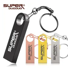 Металлический USB флеш-накопитель 64 ГБ, флешка 4 ГБ, 8 ГБ, Флешка 32 Гб, флеш-карта памяти 128 ГБ, водонепроницаемая Флешка 16 ГБ, usb диск на ключ