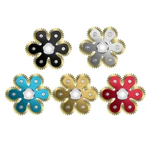 6 Шестерни R188 подшипник Спиннеры палец руки игрушка металлического сплава против стресса handspinner СДВГ стол гироскопа игрушка EDC