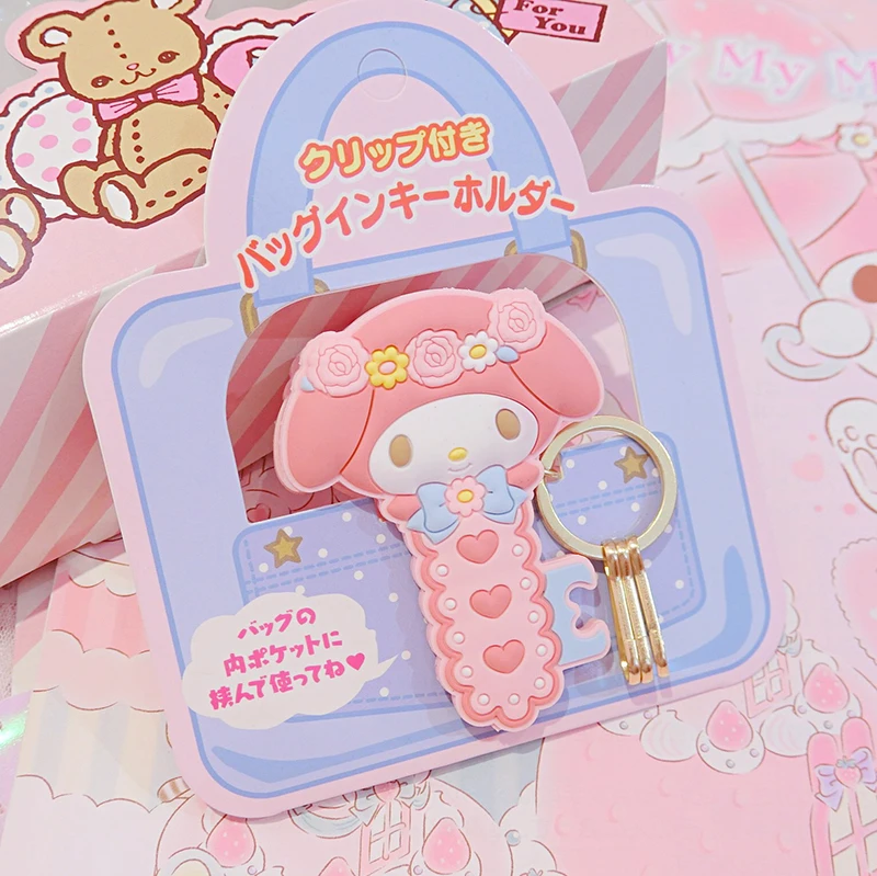 1 Pc Cute Cartoon Cinnamoroll my Melody Little Twin Stars Pudding Dog Comics Hair Pin Hair Clip for Girls Gift Toy Figure-5