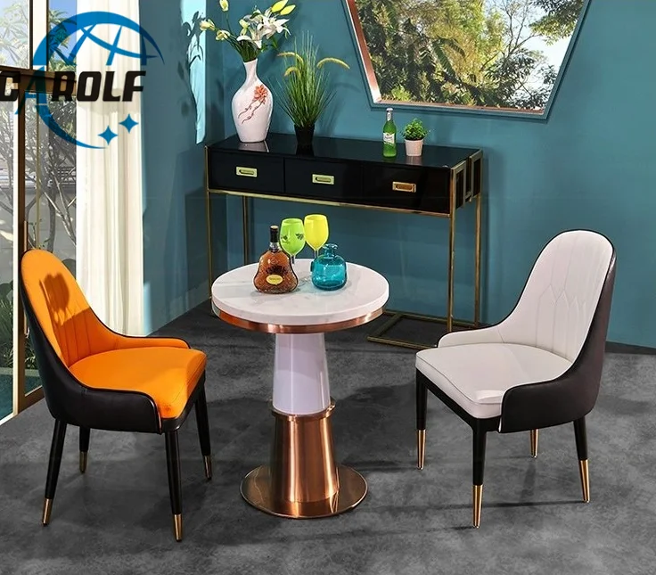 Скандинавский роскошный стул для столовой современный светильник роскошный простой стул для кафе отеля