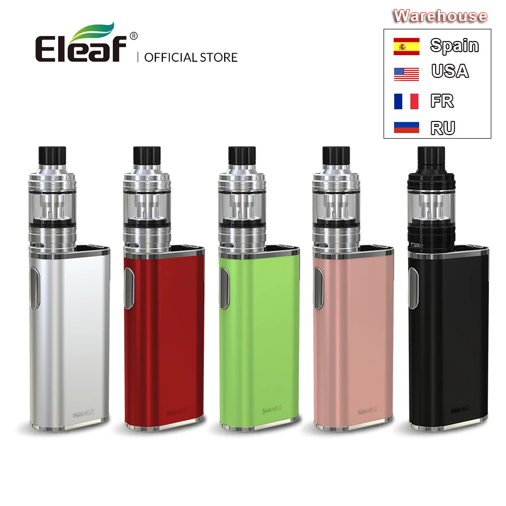 Оригинальный Eleaf iStick MELO с MELO 4 комплект со встроенным аккумулятором 4400 мАч 2 мл melo 4 атомайзер электронная сигарета