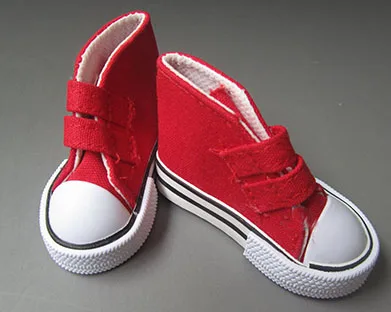 7,5 см модная парусиновая спортивная обувь для кукол подходит 1/3 1/4 BJD кукла, 16 дюймов кукла Шэрон аксессуары - Цвет: red M