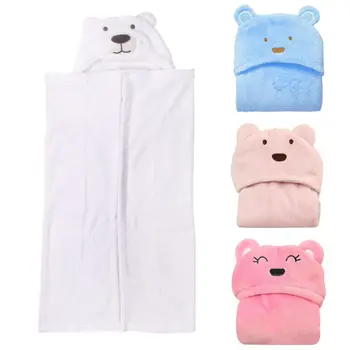 

Newborn Baby Boys Girls Soft Stereo Receiving Blanket Cute Velvet Blanket Baby's Cloaked Swaddling Baby's Bedding 0-24M