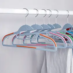 Пластиковые Нескользящие вешалки для одежды Хо использовать удерживайте влажные и сухие вешалки для одежды вешалки многофункциональный