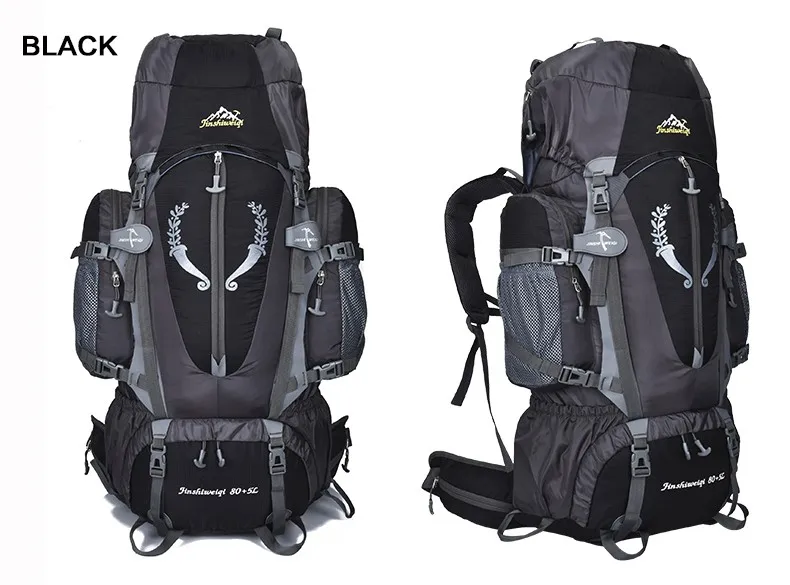 Large 85L Outdoor Backpack Travel Multi-purpose Climbing Backpacks Hiking Big Capacity Rucksacks Camping Waterproof Sports Bags