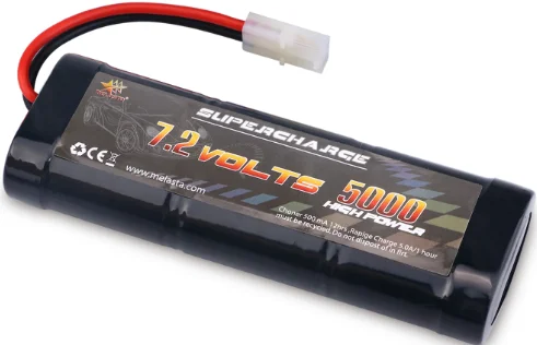 MELASTA 3000 mAh/5000 mAh 7,2 v NiMh аккумуляторная батарея RC для RC автомобилей, Электрические Rc Monster Trucks, с разъемами Tamiya - Цвет: 5000mah