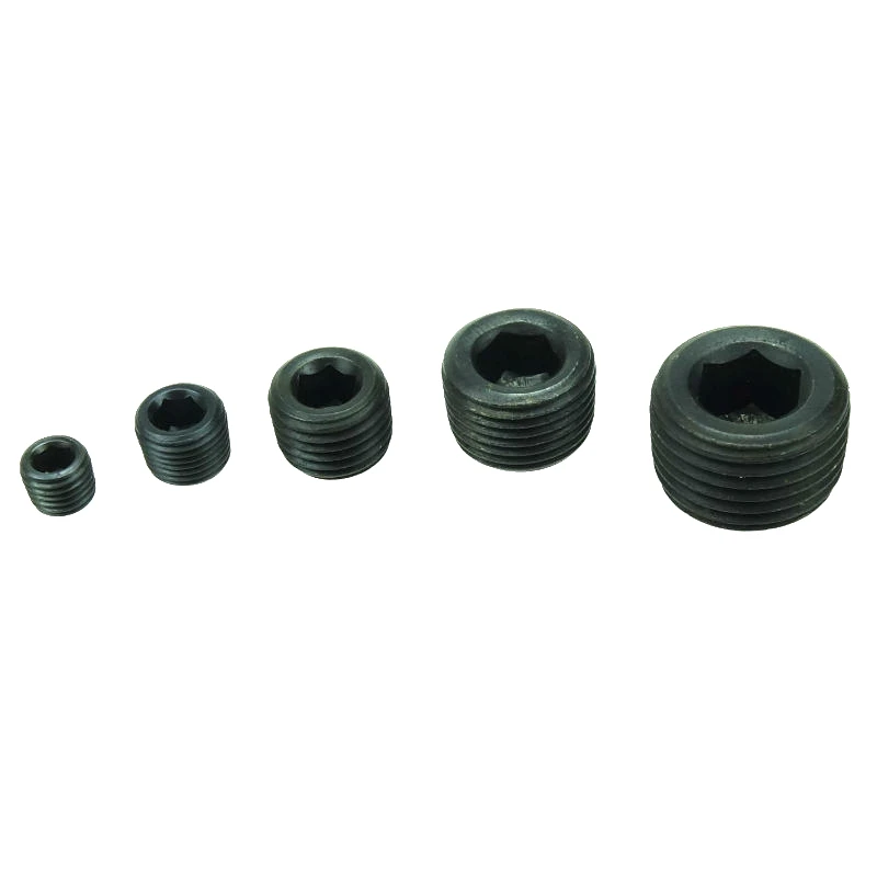

Carbon Steel Hydraulic Pipe Fitting Countersunk Plug BSPT NPT 1/8" 1/4" 3/8" 1/2"