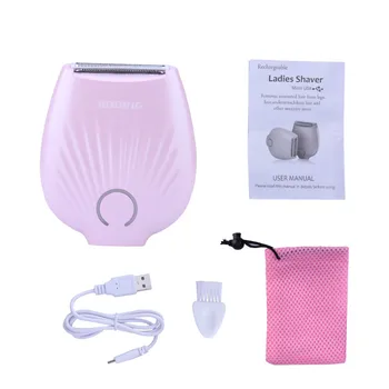 

USB Charge Mini Lady Shaver Razor Women Rechargeable Epilator Body Hair Removal Shaving Machine For Arm Leg Bikini Underarm 21