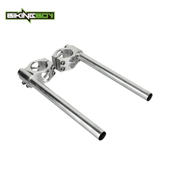 

45MM Clip On Ons handlebar handle bar For SUZUKI GSXR 600 97 98 99 00 01 02 03 1997 1998 1999 2000 2001 2002 2003