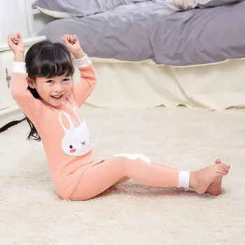 

Baby Boys Girls Home Clothes Sets Cartoon Cotton Spring Autumn Winter Long Johns Children Long Sleeve Tops+Pants Kids Favorite