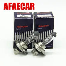 Afaecar 10 шт. H7 12В 55 Вт H1 H3 H4 H11 9005 9005 H4Halogen лампа h7 туман светильник лампы 4300k