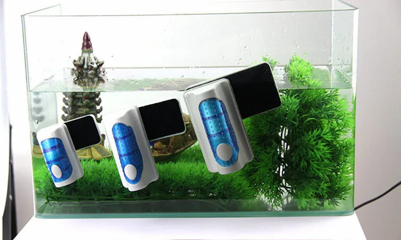 

1Pcs Floating Magnetic Brush Aquarium Fish Tank Glass Algae Scraper Cleaner Fish Tank Cleaning Tool Magnetic Clean Brush