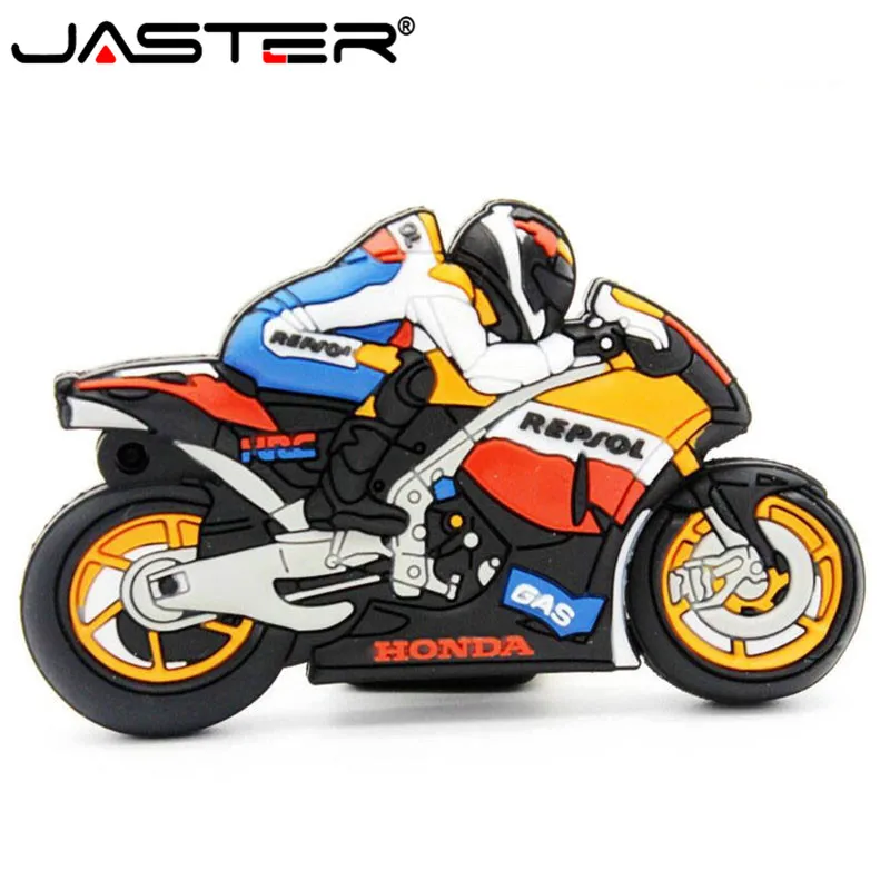 Флешка JASTER Moto rcycle USB флеш накопитель 4 ГБ 64 16 32 ГБ|USB флэш-накопители| |