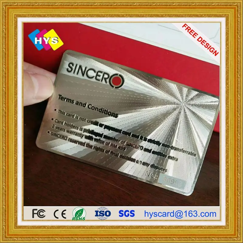 Высококачественные металлические карты визитки и пластиковые карты|card business|card
