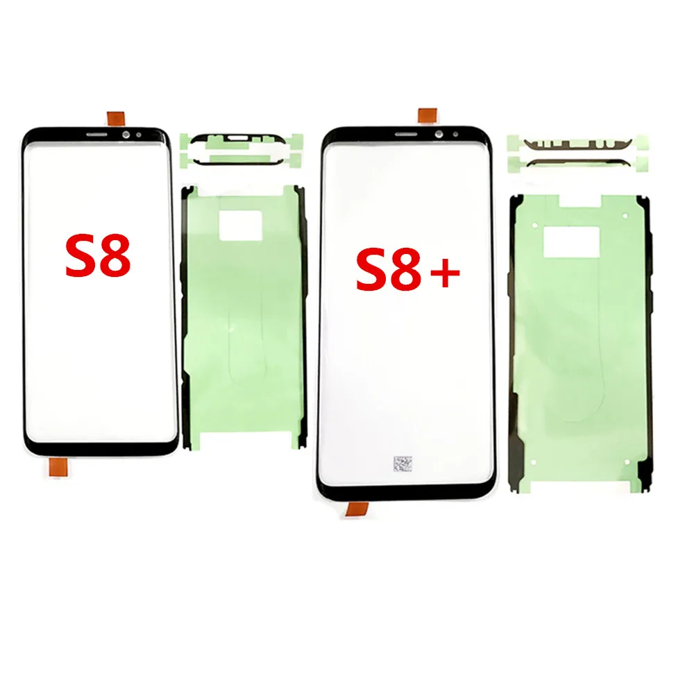 

For Samsung Galaxy S8 Plus G955/S8 G950 Front Outer Screen Glass Lens Cover Adhesive Tape Sticker