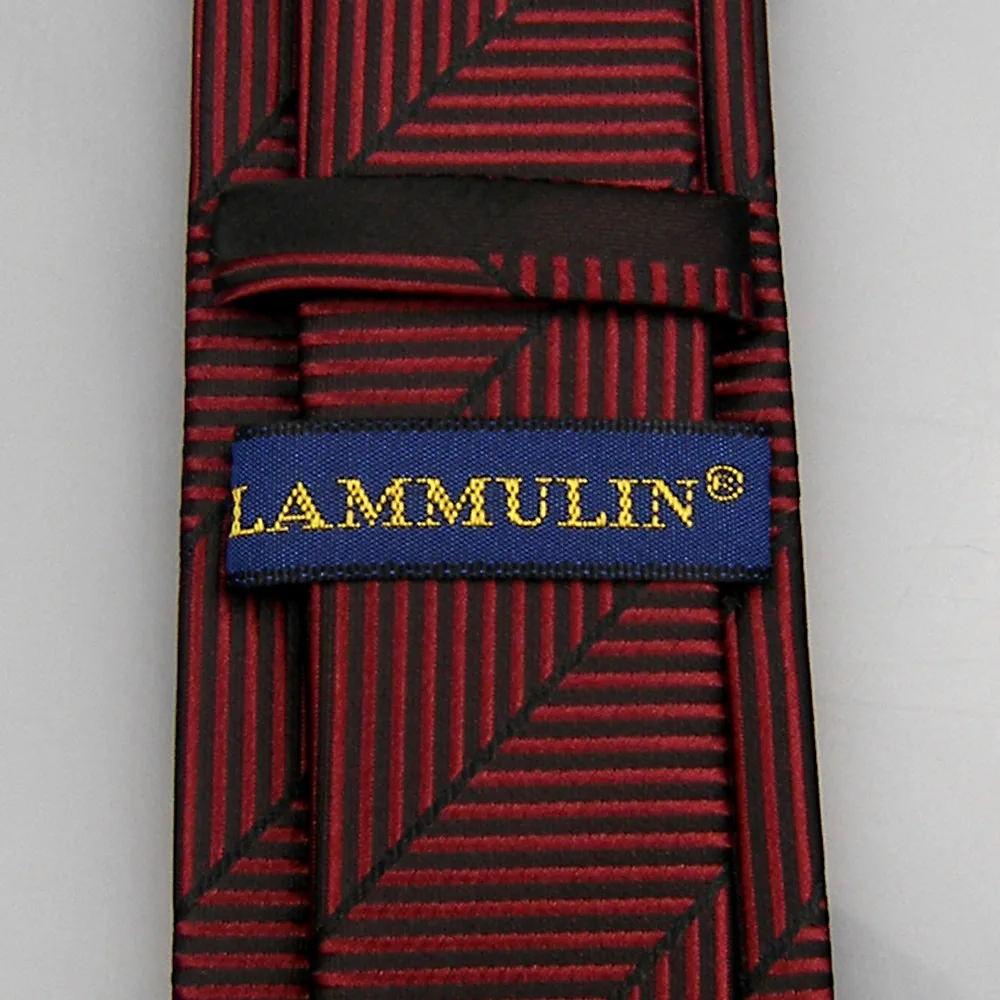 LAMMULIN новые мужские галстуки для костюма косой Полосатый горошек Шелковый галстук микроволокнистый жаккард тощий галстук 6 см Свадебный, вечерний галстук