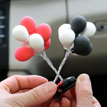 Украшение интерьера автомобиля Разноцветные Милые Глиняные Шары автомобильные щиток приборной панели креативный авто украшение мини стиль аксессуары