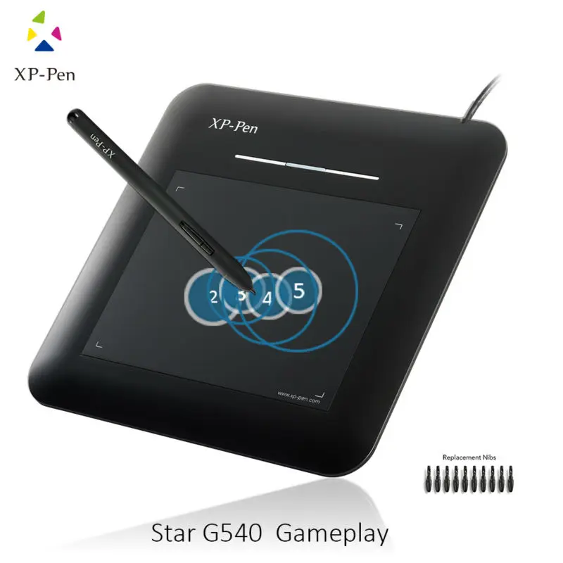 XP Pen G540 5 5 x 4 inch Graphic Drawing Tablet Writing Board for Game OSU