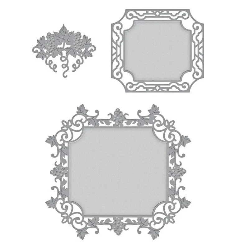 

Naifumodo Metal Craft Frame Dies Cut Cutting Dies 2019 New Birthday Gift for Scrapbooking Card Making DIY Album Paper Embossing