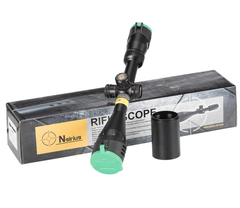 

NSIRIUS 4-14X44 White Marking Optics Red And Green Crosshair Fiber Sight Rifl Optice Scope Collimator Riflescope Hunting