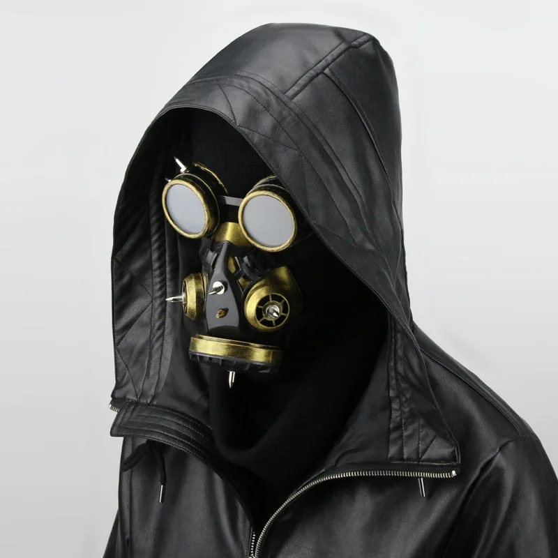 newest design steam retro goggles gas masks party halloween terror funny resin mask cosplay animation photo - Halloween Costume Gas Mask newest design steam retro goggles gas masks party halloween terror funny resin mask cosplay animation photo - Halloween Costume Gas Mask