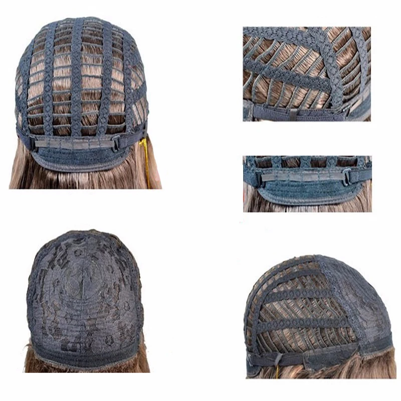 Pelucas de pelo de Bobo cortas sintéticas resistentes al calor para mujeres rubias Pelucas de pelo de Bobo cortas sintéticas resistentes al calor para mujeres rubias