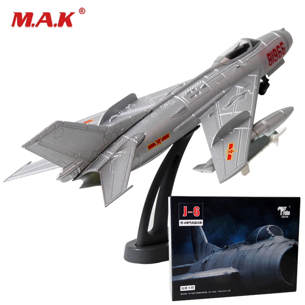 Детские игрушки 1/72 Литой Сплав J-5/J-6/J-7 сверхзвуковой самолет реактивный истребитель модель игрушки коллекционный подарок для детей