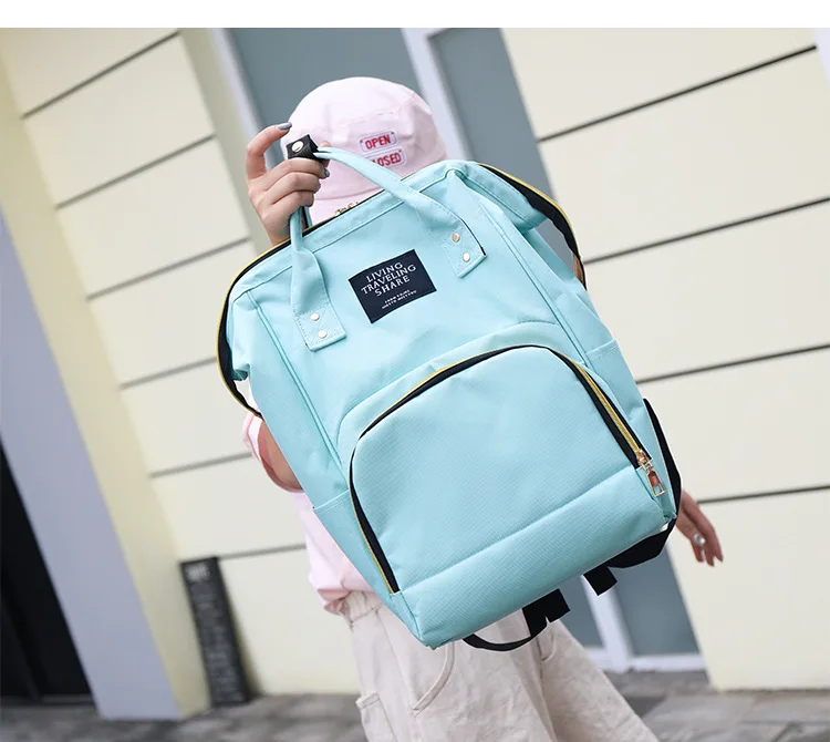 Durable Baby Diaper Bag Fashion Mummy Maternity Nappy Bag For Mom Travel Baby Care Backpack 2019 Multifunction Mother Organizer (17)