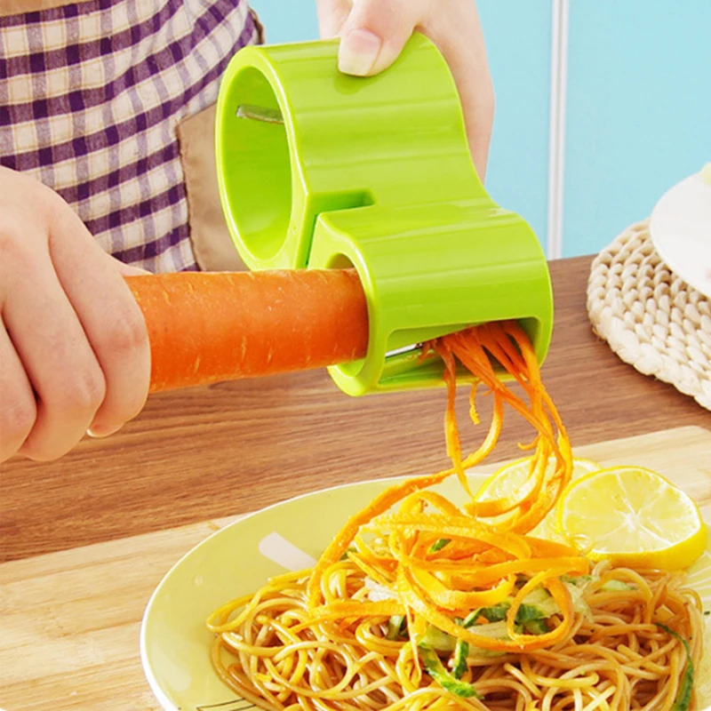 Овощной spiralizer картофель спираль резак цуккини салат резак espiralizador растительного кухонные принадлежности гаджеты keuken приготовления