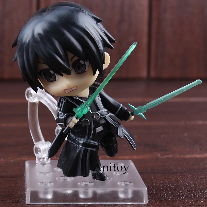 Anime Figure Nendoroid 295 Sword Art Online Figure Action Kirito Kirigaya Kazuto PVC SAO Figures Collectible Model Toy