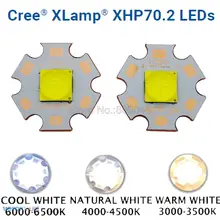 Cree xhp70.2 gen2 alta potência led emissor de luz branco fresco neutro branco quente branco cores brancas com 20mm 16mm cobre completo mcpcb