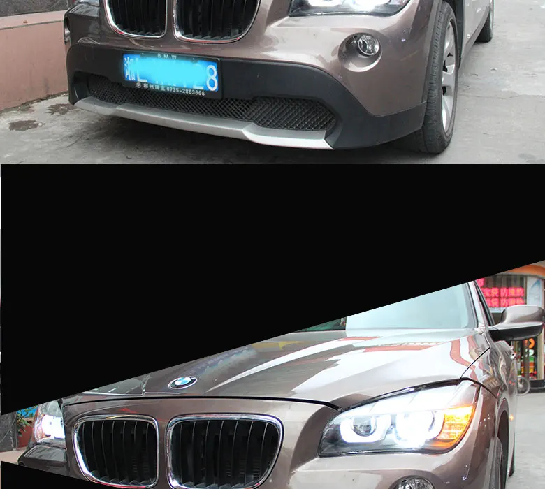 DY_L Автомобиль Стайлинг фара для BMW X1 2009-1013 светодиодный фары DRL H7/D2H HID Xenon Биксеноновые линзы