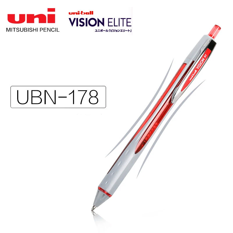 Uni UBN 178 гелевая ручка 0 8 мм знак 3 цвета|gel pen|sign penpress pen |
