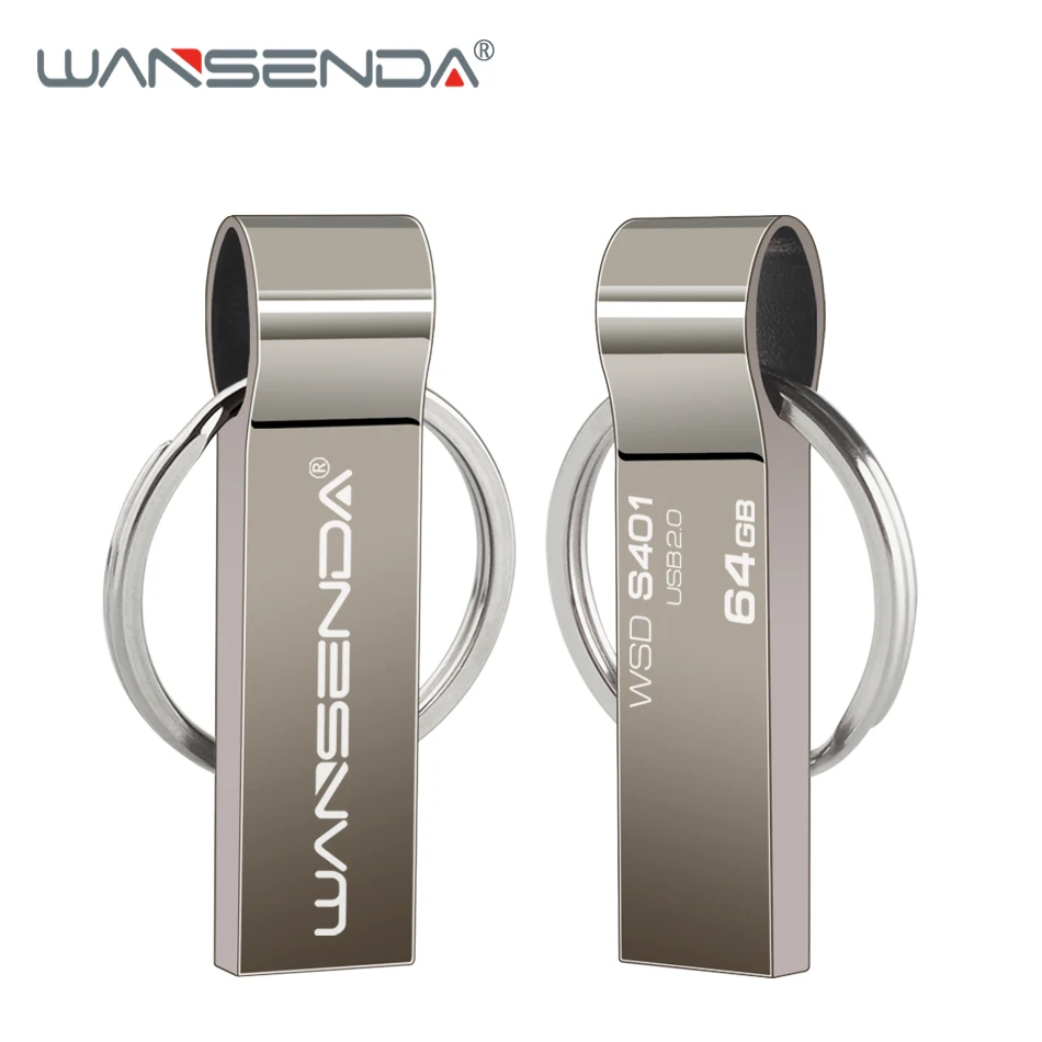 WANSENDA металлический USB флеш-накопитель 64 ГБ 32 8 16 4 Гб | Компьютеры и офис