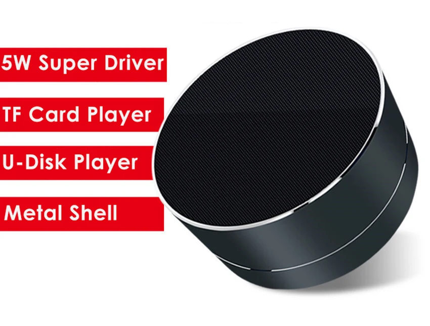 Aimitek A11 Metal Bluetooth Speaker-12-1