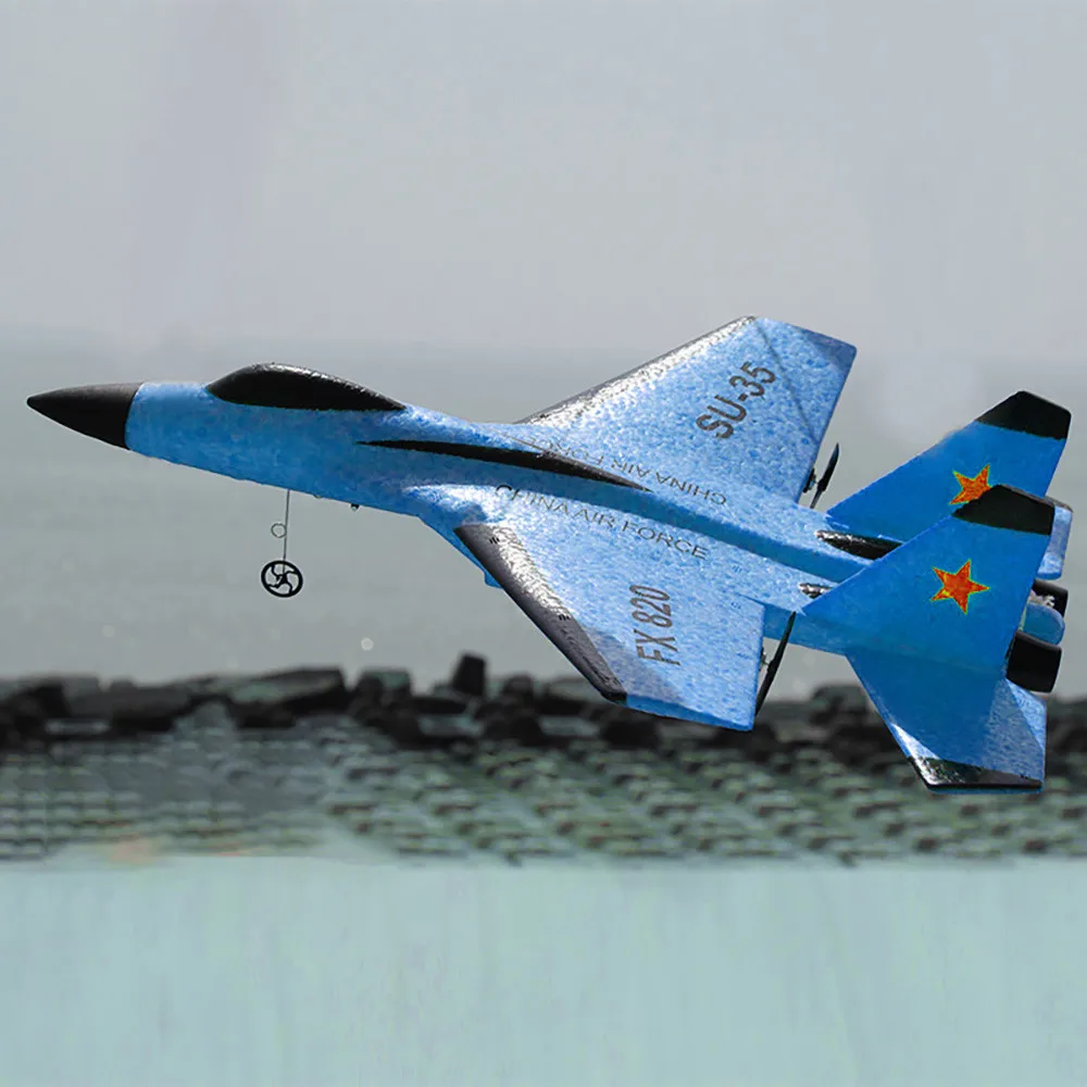 SU-35 планер RC Самолет RC планер самолет EPP гибкая пена 3.5CH игрушки для детей планер пульт дистанционного управления Самолет