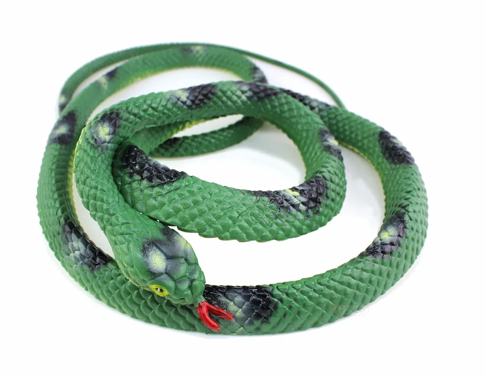 Wiben Хэллоуин Реалистичная мягкая резиновая змея моделирование модель животного 139 см сад реквизит шутка розыгрыши подарок приколы и розыгрыши
