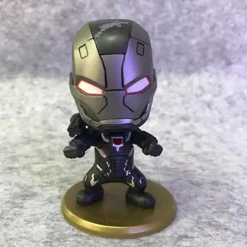 

10CM Anime figure Q version the avanger iron man action figure collectible model toys for boys