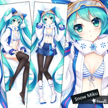 

2016 Anime Hatsune Miku Hugging Body Pillow Case Cover Adult Otaku Pillowcase 35*55/160*50cm