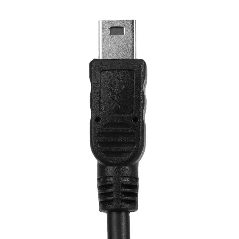 Мини USB 2,0 порт фотографии видео передачи данных зарядное устройство Зарядка кабелей кабель для передачи данных шнур провод для Canon камеры серии 1 м