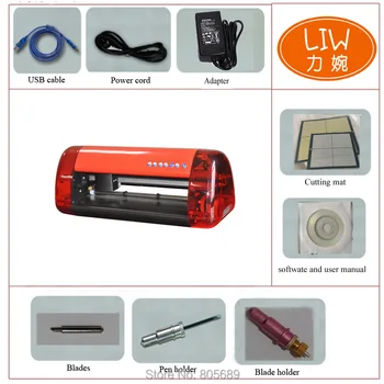 

Mini sticker cutting plotter with custom mobile sticker software for stickers and decals