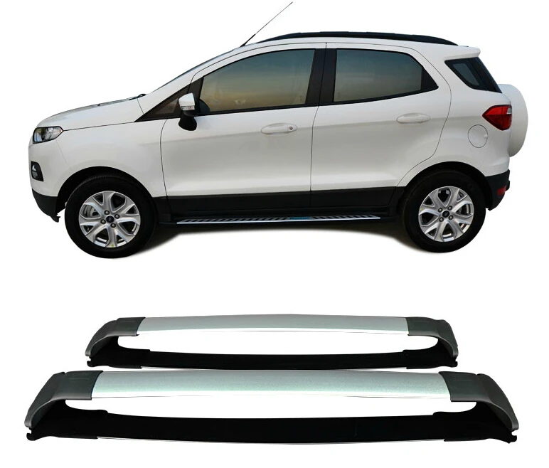 BARRE PORTATUTTO ACCIAIO FORD ECOSPORT NO RAILS ANNO 2016 TETTO LISCIO OMOLOGATE